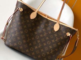 【M11947】 LOUIS VUITTON ルイヴィトン モノグラム バッグ スーパーコピー 25新作 ネヴァーフル･インサイドアウト MM レディース トートバッグ ジョーヌ サフラン