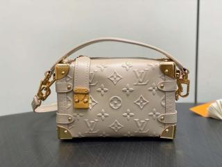 【M14571】 LOUIS VUITTON ルイヴィトン モノグラム バッグ コピー 25新作 サイドトランク MM レディース ショルダーバッグ