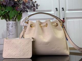 【M25452】 LOUIS VUITTON ルイヴィトン モノグラム･アンプラント バッグ コピー 25新作 LV バンドル ハンドバッグ レディース ショルダーバッグ クリーム