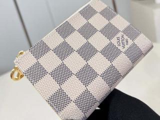 【N00133】 LOUIS VUITTON ルイヴィトン ダミエ・アズール 財布 スーパーコピー 25新作 ポルトフォイユ・リサ レディース 二つ折り財布