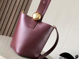 【AANBBBMX01-3】 LOEWE ロエベ バッグ スーパーコピー 25新作 Pebble Bucket ペブル バケットバッグ ミニ（スムースカーフ） ショルダーバッグ 7色可選択