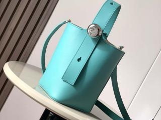 【AANBBBMX01-7】 LOEWE ロエベ バッグ スーパーコピー 25新作 Pebble Bucket ペブル バケットバッグ ミニ（スムースカーフ） ショルダーバッグ 7色可選択