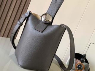【AANBBBMX02-2】 LOEWE ロエベ バッグ スーパーコピー 25新作 Pebble Bucket ペブル バケットバッグ ミニ（ソフトグレインカーフ） ショルダーバッグ 6色可選択