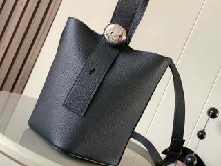 【AANBBBMX02-5】 LOEWE ロエベ バッグ コピー 25新作 Pebble Bucket ペブル バケットバッグ ミニ（ソフトグレインカーフ） ショルダーバッグ 6色可選択