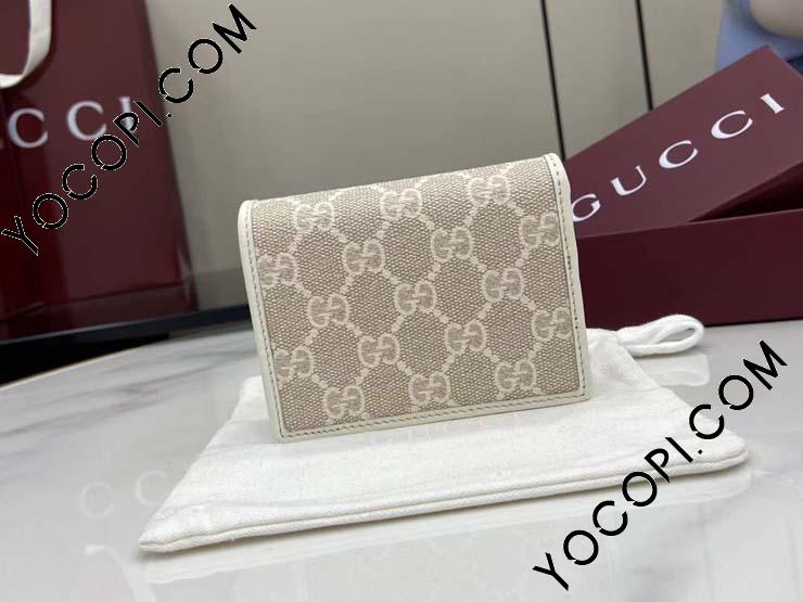 Gucci GGパターン 二つ折り財布 820692 FAD6L 9641】 GUCCI グッチ 財布 スーパーコピー 25新作 〔GG