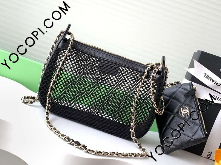 【25S★夏おしゃれバッグ】CHANEL チェーンクラッチバッグ 25SS【春夏に最適メッシュ】◇CHANEL◇チェーンクラッチバッグ