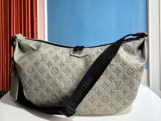 【M24468】 LOUIS VUITTON ルイヴィトン モノグラム･シャドウ バッグ スーパーコピー 25新作 ホーボー･ハンモック メンズ ショルダーバッグ