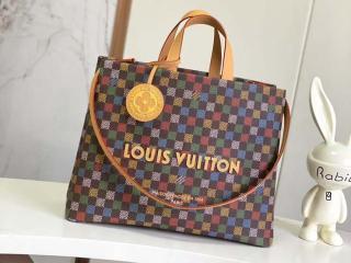 【N00192】 LOUIS VUITTON ルイヴィトン ダミエ バッグ コピー 25新作 ショッパー･トート MM レディース トートバッグ