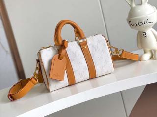 *LV*キーポール25 モノグラムショルダーバッグ ホワイト M15076 M15076】 LOUIS VUITTON ルイヴィトン モノグラム・ヘリテージ