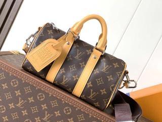 【M12733】 LOUIS VUITTON ルイヴィトン モノグラム バッグ スーパーコピー 25新作 キーポル･バンドリエール 25 メンズ ショルダーバッグ