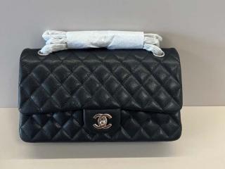 【A01112-01】 CHANEL シャネル バッグ スーパーコピー 11.12 クラシック ハンドバッグ グレインド カーフスキン レディース ショルダーバッグ シルバー/ゴールド金具 可選択