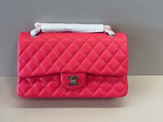 【A01112-05】 CHANEL シャネル バッグ スーパーコピー 11.12 クラシック ハンドバッグ グレインド カーフスキン レディース ショルダーバッグ シルバー/ゴールド金具 可選択