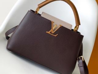 【M12952】 LOUIS VUITTON ルイヴィトン バッグ コピー 25新作 Capucines カプシーヌ MM レディース ショルダーバッグ