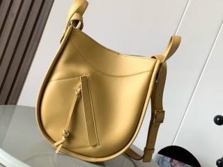 【A538HHSX01-3】 LOEWE ロエベ バッグ コピー 25新作 ハンモック スライスバッグ（シャイニーカーフ） ショルダーバッグ 3色可選択
