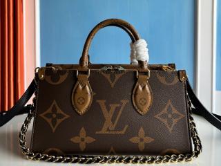 【M14236】 LOUIS VUITTON ルイヴィトン モノグラム バッグ スーパーコピー 25新作 オンザゴー EW チェーン レディース ショルダーバッグ