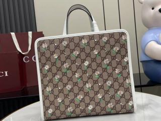 【605614 HAALP 9741】 GUCCI グッチ バッグ コピー 25新作 〔チルドレンズ〕GG プリント トートバッグ レディースバッグ