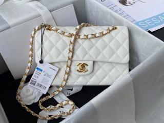 【A01113-2】 CHANEL シャネル バッグ コピー クラシック スモール ハンドバッグ グレインド カーフスキン ショルダーバッグ シルバー/ゴールド金具 可選択