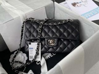 【A01113-4】 CHANEL シャネル バッグ コピー クラシック スモール ハンドバッグ グラムスキン ショルダーバッグ シルバー/ゴールド金具 可選択