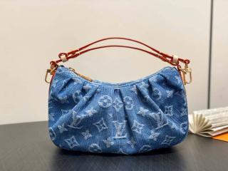 【可愛いモノグラムデニム】Louis Vuitton バレーポーチバッグ ポシェット・バレー モノグラム・デニム｜ルイ・ヴィトン 公式