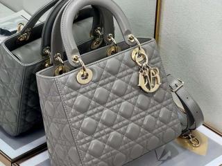 【M0565ONGE-3】 ディオール バッグ スーパーコピー 25新作 Lady Dior バッグ ミディアム カナージュ ラムスキン ショルダーバッグ