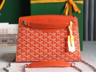 【020234-01】 GOYARD ゴヤール バッグ コピー 25新作 Rouette ルエットストラクチャードPM レディース ショルダーバッグ 2サイズ可選択