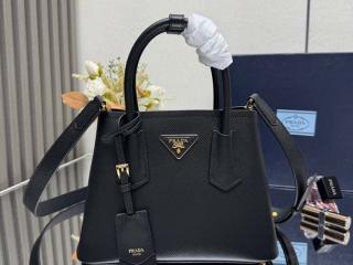 【1BG443-1】 PRADA プラダ バッグ コピー 25新作 プラダ ダブル スモール サフィアーノレザー バッグ ショルダーバッグ 3色可選択