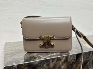 【188423-1】 CELINE セリーヌ バッグ スーパーコピー ティーン トリオンフ バッグ / ナチュラルカーフスキン ショルダーバッグ 4色可選択