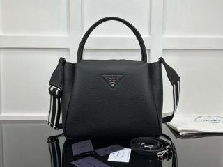 【1BC170-3】 PRADA プラダ バッグ スーパーコピー 25新作 ミディアム レザー ハンドバッグ レディース ショルダーバッグ 3色可選択