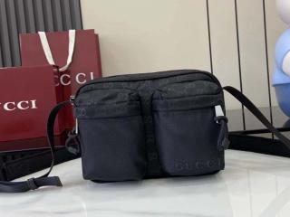 【834475 FAD76 1047】 GUCCI グッチ バッグ スーパーコピー 25新作 GGナイロン スモール クロスボディバッグ メンズ ショルダーバッグ