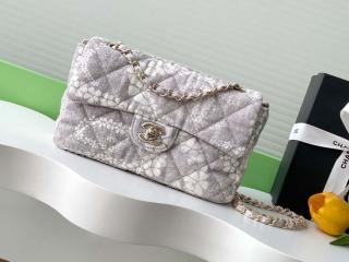 【AS5454-3】 CHANEL シャネル バッグ コピー 25新作 ココ ビーチ コレクション フラップ バッグ プリント デニム レディース ショルダーバッグ 3色可選択