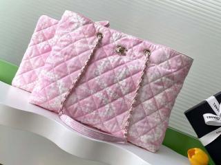 【AS5429-2】 CHANEL シャネル バッグ コピー 25新作 ココ ビーチ コレクション ショッピング バッグ レディース ショルダーバッグ 3色可選択