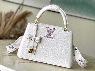 【M13253】 LOUIS VUITTON ルイヴィトン バッグ コピー 25新作 LV × TM カプシーヌ BB レディース ショルダーバッグ