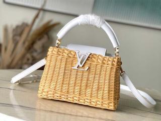 【M26004】 LOUIS VUITTON ルイヴィトン バッグ コピー 25新作 カプシーヌ MINI レディース ショルダーバッグ ホワイト