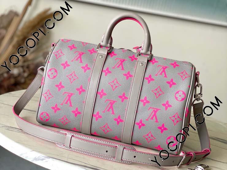 メンズ*LV*キーポルバンドリエール 35 グレーピンク M15023 M15023】 LOUIS VUITTON ルイヴィトン モノグラム・グロウ