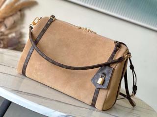 【M26358】 LOUIS VUITTON ルイヴィトン モノグラム バッグ コピー 25新作 エクスプレス MM レディース ショルダーバッグ Noisette