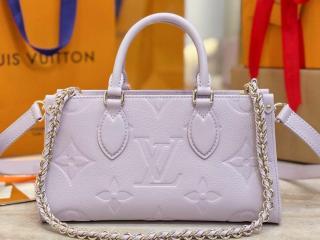 【M15192】 LOUIS VUITTON ルイヴィトン モノグラム・アンプラント バッグ スーパーコピー 25新作 オンザゴー EW レディース ショルダーバッグ