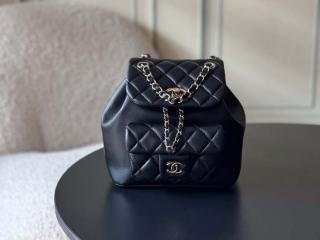【AS2908-1】 CHANEL シャネル バッグ コピー 25新作 スモール バックパック カーフスキン レディースバッグ