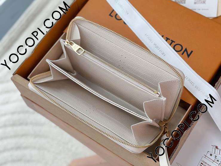 【極美品・新型】ルイヴィトン モノグラム ジッピーウォレット ラウンドファスナー M25594】 LOUIS VUITTON ルイヴィトン モノグラム・アンプラント