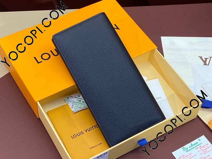✨お盆限定価格✨ ルイヴィトン ポルトフォイユ ブラザ 二つ折り 長財布 新型 LOUIS VUITTON ヴィトン 財布 メンズ 二つ折り 長財布 正規品
