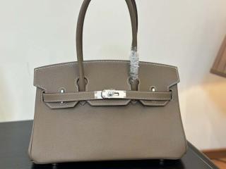 【birkin29-2】 HERMES エルメス バッグ スーパーコピー バーキン29 ハンドバッグ レディース ショルダーバッグ シルバー金具