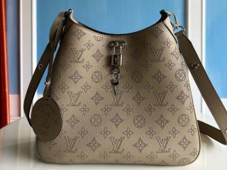 【M14617】 LOUIS VUITTON ルイヴィトン マヒナ バッグ スーパーコピー 25新作 オール アラウンド MM レディース ショルダーバッグ ガレ