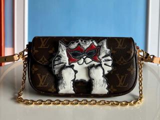 【M15148】 LOUIS VUITTON ルイヴィトン モノグラム バッグ スーパーコピー 25新作 ウォレット オン チェーン･アイビー レディース ショルダーバッグ