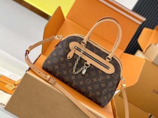 【M15208】 LOUIS VUITTON ルイヴィトン モノグラム バッグ スーパーコピー 25新作 エバーモア PM レディース ハンドバッグ