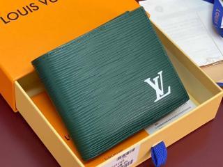 【M25994】 LOUIS VUITTON ルイヴィトン エピ 財布 コピー 25新作 ポルトフォイユ･マルコ メンズ 二つ折り財布 グリーン