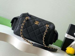 【AS5792-2】 CHANEL シャネル バッグ スーパーコピー 25/26年秋冬 コレクション スモール ボーリング バッグ グレインドカーフスキン レディース ショルダーバッグ