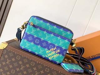 【M26026】 LOUIS VUITTON ルイヴィトン モノグラム･ヘリテージ バッグ コピー 25新作 トリオ･メッセンジャー メンズ ショルダーバッグ