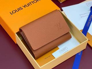 【M25957】 LOUIS VUITTON ルイヴィトン 財布 スーパーコピー 25新作 ヴィクター･ウォレット メンズ 三つ折り財布 タン