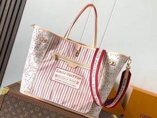 【M15124】 LOUIS VUITTON ルイヴィトン モノグラム バッグ コピー 25新作 リバーシブル 新作 ネヴァーフル･インサイドアウト GM レディース トートバッグ