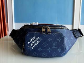 【M26821】 LOUIS VUITTON ルイヴィトン モノグラム･ヘリテージ バッグ スーパーコピー 25新作 ラッシュ･バムバッグ メンズ ショルダーバッグ