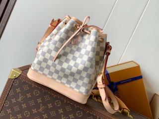 【N40594】 LOUIS VUITTON ルイヴィトン ダミエ･アズール バッグ スーパーコピー 25新作 ノエ BB レディース ショルダーバッグ